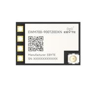 EBYTE Modulo ricevitore ELRS 2.4G/915M SX1276 SX1281 ESP8285 EWM700 Series 12-20dbm per controllo di volo topografia aeromobile (915M 20dbm)