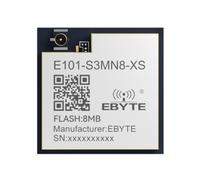 EBYTE WIFI Bluetooth ESP32-S3 Dual Core MCU Seriale Modulo Wireless E101-S3MN8 PCB a bassa potenza per Smart Home Industrial (E101-S3MN8-XS)