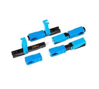 EBZFASO Accoppiatore per cavi in fibra ottica, 50-300 pezzi FTTH SC UPC connettore rapido in fibra ottica(Upc 200pcs)