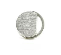 EBZFASO Bottoni vintage per cappotti, Pack Of 20 Multicolor 15-25mm Shank Buttons(20pcs Silver,40L=25.0MM)