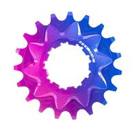EBZFASO Cassetta per Bici a velocità Singola Fixie, Ruota Libera a velocità Singola 13T-21T MTB Cassetta Pignone Multicolore for Catena 8/9/10 velocità(Color,21T)