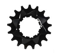 EBZFASO Cassetta per Bici a velocità Singola Fixie, Ruota Libera a velocità Singola 13T-21T MTB Cassetta Pignone Multicolore for Catena 8/9/10 velocità(Black,13T)