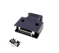 EBZFASO Cavo microfono schermato, 1 5 20 pezzi Connettore SCSI MDR 14 20 pin 26 36 50 posizioni Spina maschio Slot unità(26 Pin Sm 26l,1pc)