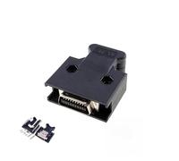 EBZFASO Cavo microfono schermato, 1 5 20 pezzi Connettore SCSI MDR 14 20 pin 26 36 50 posizioni Spina maschio Slot unità(20 Pin Sm 20l,1pc)