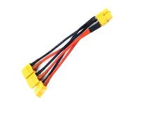 EBZFASO Cavo microfono schermato, Cavo di prolunga maschio/femmina XT60 da 10 cm, filo in silicone 14AWG da 1 a 2/3 for motore a batteria RC(Xt60 1m to 3f)