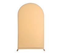 EBZFASO Copertura per fondale ad Arco, Copertura for Arco Nuziale for Supporto for fondale Elastico in Spandex for(Champagne,50x120cm)