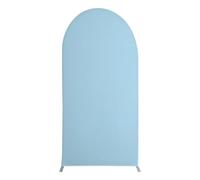 EBZFASO Copertura per fondale ad Arco, Copertura for Supporto for Arco Nuziale(Blue,220X120cm(7.2X3.9ft))