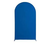 EBZFASO Copertura per fondale ad Arco, Copertura for Supporto for Arco Nuziale(Deep Blue,220X120cm(7.2X3.9ft))