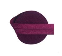 EBZFASO Elastico Ripiegabile Elastico Pieghevole Lucido in Spandex e Raso, for Capelli, da 50 Iarde, 3/4" (20 mm), for Cucire Abiti.