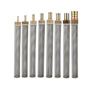 EBZFASO Filtro a Rete per Pompa, Filtro in Acciaio Inossidabile esteso da 6-25 mm for autolavaggio, Tubo da Giardino, irrigazione, Acquario(12mm)