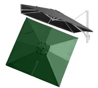 EBZFASO Ombrellone da Giardino, Ombrellone da Patio con 8 Stecche in Poliestere, Copertura Sostitutiva for l'ombra del Mercato(Green,2.5x2.5m (8.2x8.2ft))