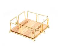 EBZFASO Portatovaglioli da tavola, 18 * 18 * 6,5 1-3 Pezzi for Porta tovaglioli da Tavolo in Acciaio Inossidabile Porta tovaglioli Piatto(W:18*D:18*H:6.5cm 2pcs)