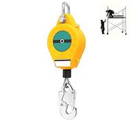 EBZFASO protezione anticaduta retrattile, Linea di vita retrattile con gancio autobloccante, dimensioni multiple 150 kg, for lavori in altezza(7m)