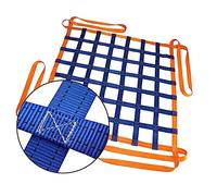 EBZFASO Rete di sicurezza per carichi, Cinghie di sicurezza for reti di sollevamento decorative, rete di carico for cassone di camioncino(1.5 X 1.5M/Mesh 10cm/Load 500kg)