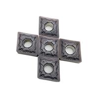 EBZFASO Set di Utensili per tornitura Esterna, 10 Pezzi Utensile for tornitura Esterna CNMG120404 / CNMG120408 HA PC9030 Utensile for tornitura CNC Inserto in Metallo Duro(Cnmg120408 Ha Pc9030)