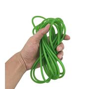 EBZFASO Tubo Flessibile in Gomma, Fionde in Lattice Tubo di Gomma Altamente Elastico for Caccia e tiro Diametro 2x5mm 0,5-5 Metri(5 Meter)