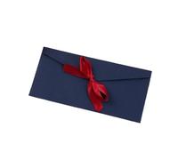 EBzvblxm Busta, Buste Bowknot 10 pezzi multicolori for lettere, biglietti d'invito for feste di matrimonio fai da te, ufficio(Blue)
