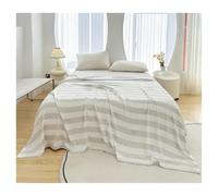 EBzvblxm Coperta rinfrescante per l'estate, Coperta rinfrescante in fibra di bambù multicolore, dimensioni multiple(Grey,150x200 cm)