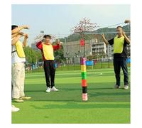 EBzvblxm Giochi di Team Building con la Torre di Blocchi, Team Building Block Tower Games Multicolor 5/8/10 Pz(Multi-Colored,5PCS)