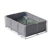 EBzvblxm Lago Artificiale per Pesci, Stagno Portatile for Pesci Koi, stoccaggio temporaneo dell'Acqua, Dimensioni Multiple Multicolori
