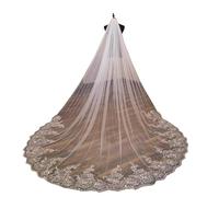 EBzvblxm Velo da cattedrale a rete in tulle
