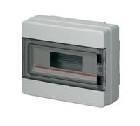 EC Centralino parete 12 moduli grigio IP65 fume' - EC62012 compatibile GW40103