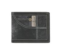 EC Contemporary Coveri Portafoglio Uomo Vera Pelle, Classico Pieghevole con Portamonete, Porta Carte e Scatola Regalo