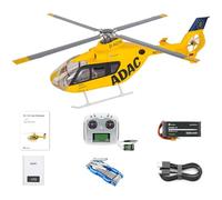 EC135 470-Class RC elicottero, 2.4G 6CH modello di aereo con posizionamento GPS, modalità acrobazia 3D, 4 modalità di volo intelligenti e tempo di volo lungo, regalo per adulti allenamento all'aperto