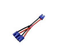 EC2 EC3 Sdoppiatore A Y Da 1 Femmina A 2 Maschi Cavo In Silicone 14awg Da 10 Cm Per Ricambi E Accessori Per Auto Cingolate RC Aggiornamento Sostituzione E Utilizzo Parti Aggiornamento RC(EC2)