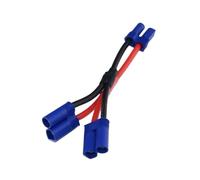 EC2 EC3 Sdoppiatore A Y Da 1 Femmina A 2 Maschi Cavo In Silicone 14awg Da 10 Cm Per Ricambi E Accessori Per Auto Cingolate RC Aggiornamento Sostituzione E Utilizzo Parti Aggiornamento RC(EC3)