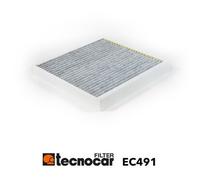 EC491 Filtro, Aria abitacolo Tecnocar