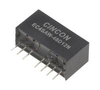 EC4SAW-48D12N Convertitore: DC/DC 5/6W UEing: 18-75V UAusg: 12VDC UAusg2: -12...