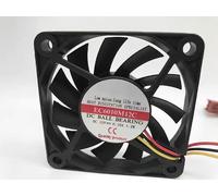 EC6010M12C DC12V 0.10A 1.2W 60X60X10mm 3-wire Cooling Fan