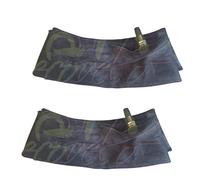 ECA19DRD COPPIA 2 CAMERE D'ARIA 2.00/2.25 19" PER MOTO SCOOTER CROSS VALVOLA TR4 TUBO INNER TUBE (2.00/2.25-19")