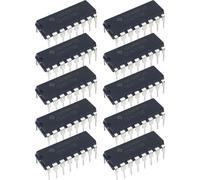 ecade Counter Module - CD4017B Electronic Circuit Parts | Outputs Pulse Distributor 10 decoded Outputs | High Speed Logic Sequential Control for Hobbyists Circuit Designers Engineering StudentsCD4