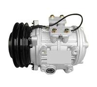 ECAHDVEIR Air AC a/c Compressor 10P25B 147100-4210 047200-6290 047300-3250 1471004210 0472006290 Compatible with Hino Rainbow/Toyota Coaster Bus(2 PK)