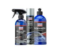 Ecanis-Sorglos-Set Cabrio-Pflege LIQUI MOLY per Lucido Vernice & Cappotta