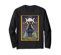 Ecate La Luna Tarocchi Dea Stregoneria Pagana Wiccan Maglia a Manica