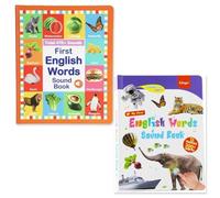ECBLI Il Mio Primo Giocattolo Sonoro Inglese: Oltre 470 Parole, 21 Temi, Divertente Gioco di Parole, Premi for Imparare La Fonetica, Giocattolo Educativo for L'apprendimento Linguistico(Two-Book Set)