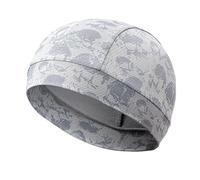 ECBLI Sweat-Absorbing Sports cap Cooling Skull Comfort Breathable Outdoor Hat for Men Women(White Skeleton)