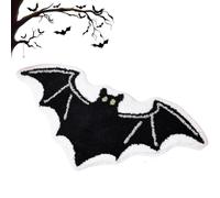 ECBLI Unwelcome Bat Door Mat, Front Halloween Door Mat Gothic, Funny Bat Welcome Doormat for Halloween, Halloween Decorations Outdoor, Spooky New Home Closing Housewarming Gift(#7)