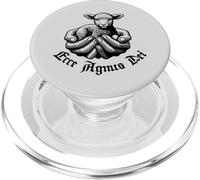 Ecce Agnus Dei Lamb Sanctus Tradizionale Latino Messa Cattolica PopSockets PopGrip per MagSafe