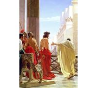 Ecce Homo - Antonio Ciseri - Notebook: 120 Lined Pages 6" x 9" Journal Diary Notepad