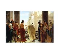 Ecce Homo by Ciseri Antonio Art Wall Decoration Poster Family Bar Restaurant Garage Cafe Art Sign Gift Unframe 50 x 75 cm