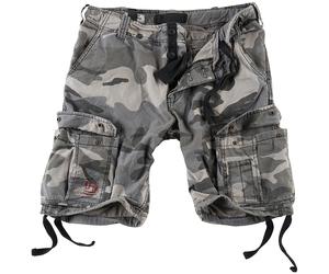 Eccedenza Airborne Vintage Cargos Uomo Cotone Esercito Combat Shorts Lavato Nott
