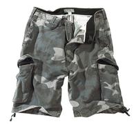 Eccedenze Vintage Uomo Pantaloncini Combat Cargo Stile Militare Cotone Lavato No