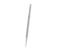 Eccellente collettore per epidermide in acciaio a doppia testa Unguis Ready Tool trasportabile per set da viaggio e uso in studio Collettore permanente antiruggine per epidermide doppio piano