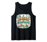 Eccellere in Tutto Divertente Contabile Esperto di Fogli di calcolo Canotta