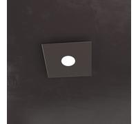 ECCENTRIC APPLIQUE-PLAFONIERA 1 LUCE MARRONE 1156-1L-MA