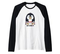 Eccentrico Pinguino superare Gli Ostacoli superarlo Maglia con Maniche Raglan